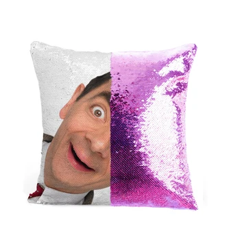 Mr Bean Rowan Atkinson china pagalvę | china Užvalkalas | Dviejų spalvų pagalvę | dovana jai | dovana jam | pagalvės | magic pillo